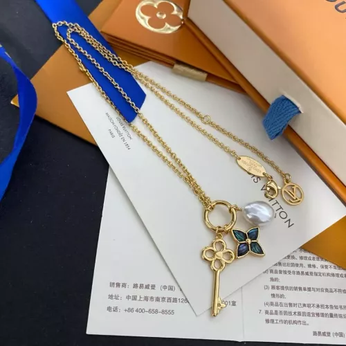 Wholesale Louis Vuitton Necklaces For Women #1337662 $38.00 USD, Wholesale Quality Replica Louis Vuitton Necklaces