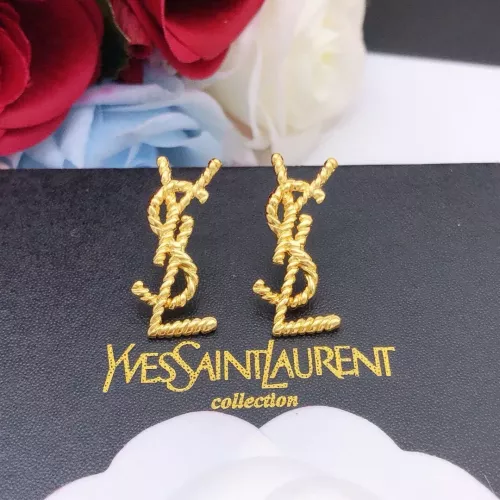 Wholesale Yves Saint Laurent YSL Earrings For Women #1337665 $27.00 USD, Wholesale Quality Replica Yves Saint Laurent YSL Earrings