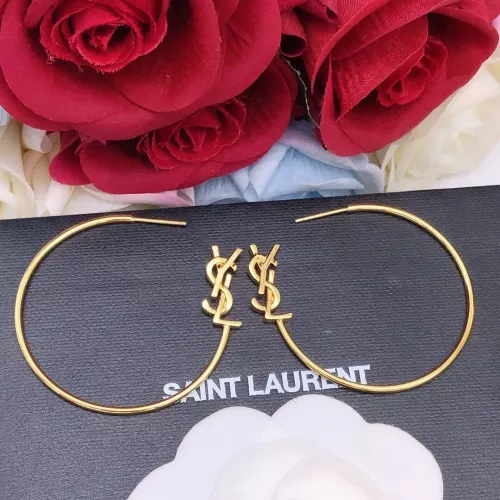 Wholesale Yves Saint Laurent YSL Earrings For Women #1337666 $27.00 USD, Wholesale Quality Replica Yves Saint Laurent YSL Earrings