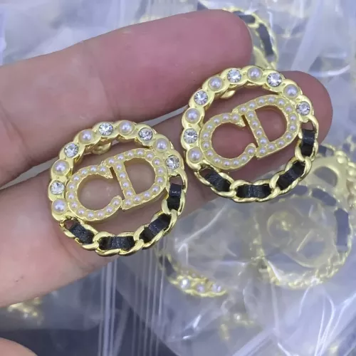 Wholesale Christian Dior Earrings For Women #1337816 $25.00 USD, Wholesale Quality Replica Christian Dior Earrings