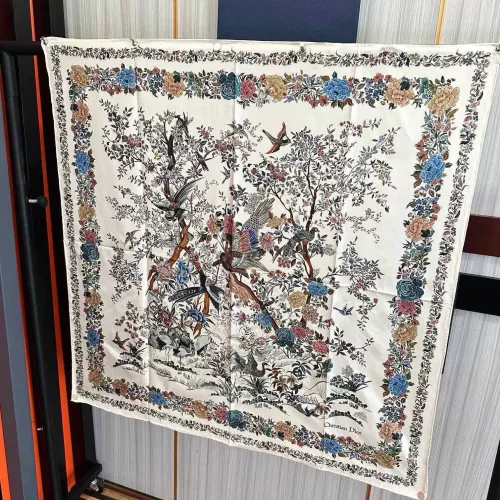 Wholesale Christian Dior Silk Squares #1337857 $52.00 USD, Wholesale Quality Replica Christian Dior Scarf