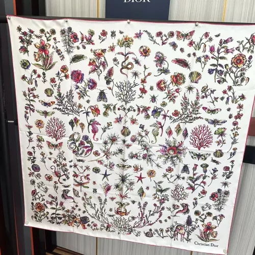Wholesale Christian Dior Silk Squares #1337894 $56.00 USD, Wholesale Quality Replica Christian Dior Scarf