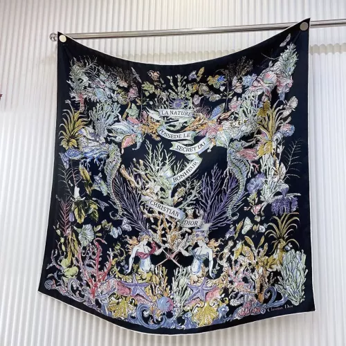 Wholesale Christian Dior Silk Squares #1337916 $64.00 USD, Wholesale Quality Replica Christian Dior Scarf