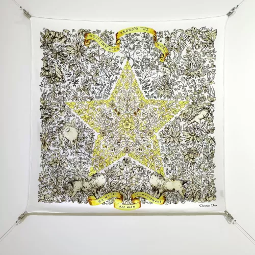 Wholesale Christian Dior Silk Squares #1337921 $64.00 USD, Wholesale Quality Replica Christian Dior Scarf
