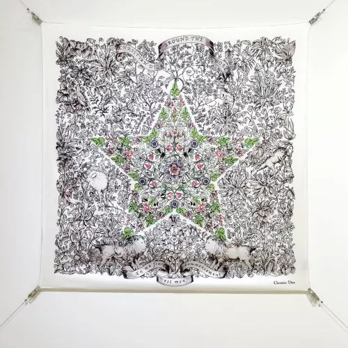 Wholesale Christian Dior Silk Squares #1337922 $64.00 USD, Wholesale Quality Replica Christian Dior Scarf