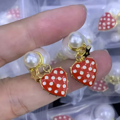 Wholesale Christian Dior Earrings For Women #1338004 $25.00 USD, Wholesale Quality Replica Christian Dior Earrings
