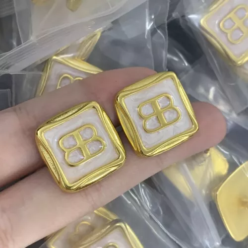 Wholesale Balenciaga Earrings For Women #1338034 $25.00 USD, Wholesale Quality Replica Balenciaga Earrings