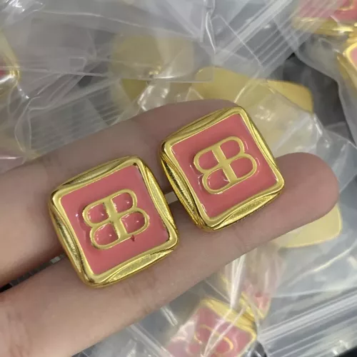 Wholesale Balenciaga Earrings For Women #1338036 $25.00 USD, Wholesale Quality Replica Balenciaga Earrings