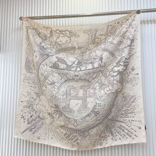 Wholesale Hermes Silk Square #1338149 $64.00 USD, Wholesale Quality Replica Hermes Scarf