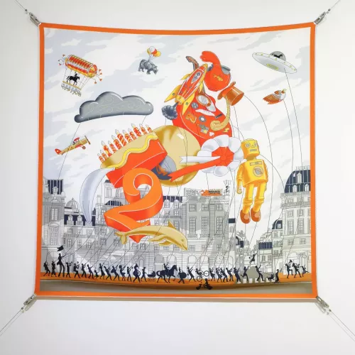 Wholesale Hermes Silk Square #1338171 $64.00 USD, Wholesale Quality Replica Hermes Scarf