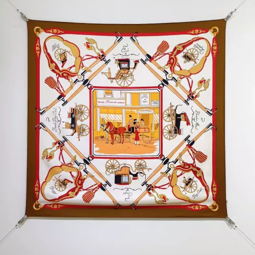 Wholesale Hermes Silk Square #1338181 $64.00 USD, Wholesale Quality Replica Hermes Scarf