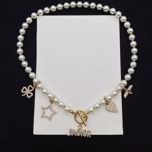 Wholesale Christian Dior Necklaces For Women #1338202 $34.00 USD, Wholesale Quality Replica Christian Dior Necklaces