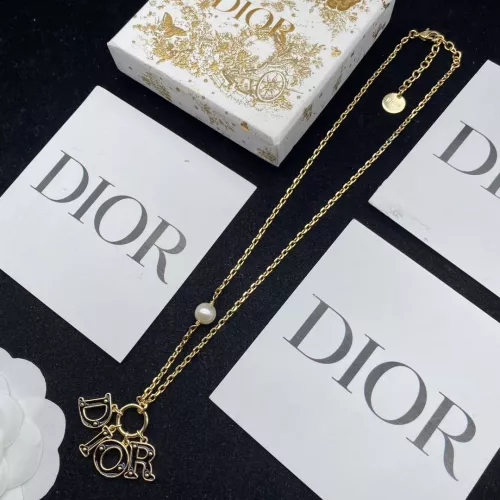 Wholesale Christian Dior Necklaces For Women #1338281 $25.00 USD, Wholesale Quality Replica Christian Dior Necklaces