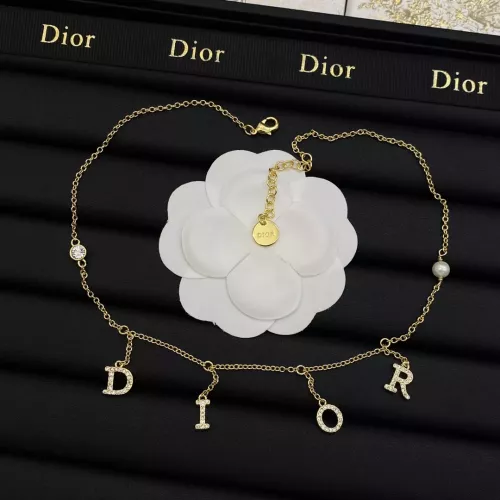 Wholesale Christian Dior Necklaces #1338294 $25.00 USD, Wholesale Quality Replica Christian Dior Necklaces