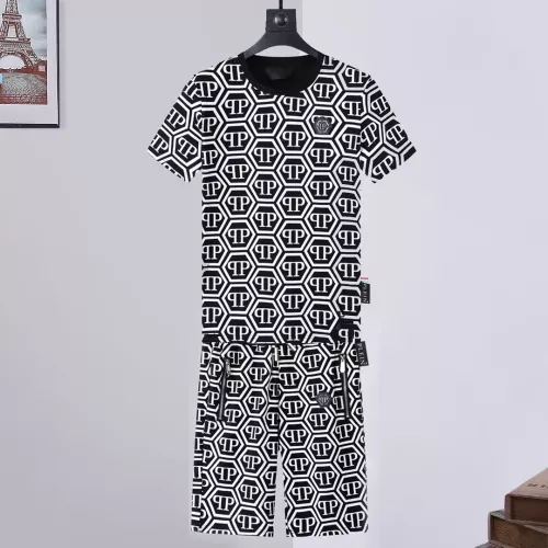 Wholesale Philipp Plein PP Tracksuits Short Sleeved For Men #1338325 $56.00 USD, Wholesale Quality Replica Philipp Plein PP Tracksuits