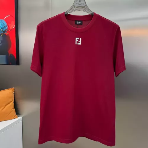 Wholesale Fendi T-Shirts Short Sleeved For Men #1338359 $85.00 USD, Wholesale Quality Replica Fendi T-Shirts