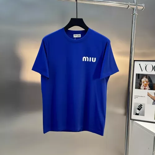 Wholesale MIU MIU T-Shirts Short Sleeved For Men #1338368 $92.00 USD, Wholesale Quality Replica MIU MIU T-Shirts