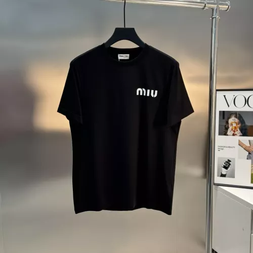Wholesale MIU MIU T-Shirts Short Sleeved For Men #1338369 $92.00 USD, Wholesale Quality Replica MIU MIU T-Shirts