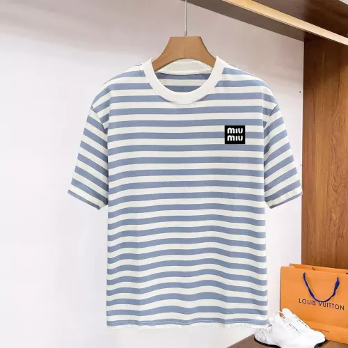 Wholesale MIU MIU T-Shirts Short Sleeved For Men #1338374 $96.00 USD, Wholesale Quality Replica MIU MIU T-Shirts