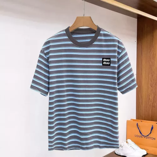 Wholesale MIU MIU T-Shirts Short Sleeved For Men #1338375 $96.00 USD, Wholesale Quality Replica MIU MIU T-Shirts