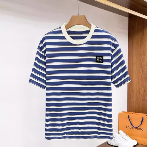 Wholesale MIU MIU T-Shirts Short Sleeved For Men #1338376 $96.00 USD, Wholesale Quality Replica MIU MIU T-Shirts