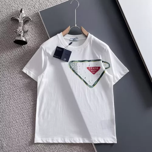 Wholesale Prada T-Shirts Short Sleeved For Men #1338385 $85.00 USD, Wholesale Quality Replica Prada T-Shirts