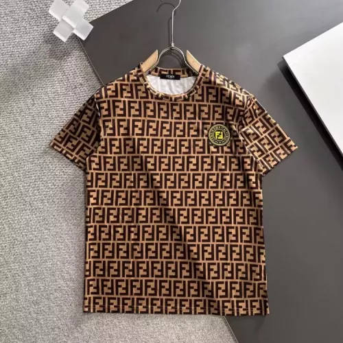 Wholesale Fendi T-Shirts Short Sleeved For Men #1338416 $38.00 USD, Wholesale Quality Replica Fendi T-Shirts