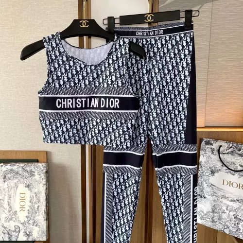 Wholesale Christian Dior Yoga Tracksuits Long Sleeved For Women #1338523 $40.00 USD, Wholesale Quality Replica Christian Dior Tracksuits