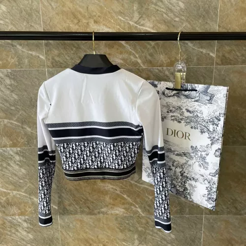 Replica Christian Dior Yoga Tracksuits Long Sleeved For Women #1338524 $45.00 USD for Wholesale