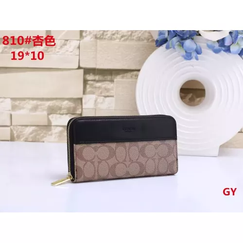 Wholesale Coach Wallets #1338592 $19.00 USD, Wholesale Quality Replica Coach Wallets