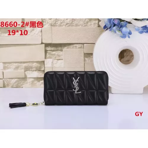 Wholesale Yves Saint Laurent YSL Wallets #1338596 $19.00 USD, Wholesale Quality Replica Yves Saint Laurent YSL Wallets