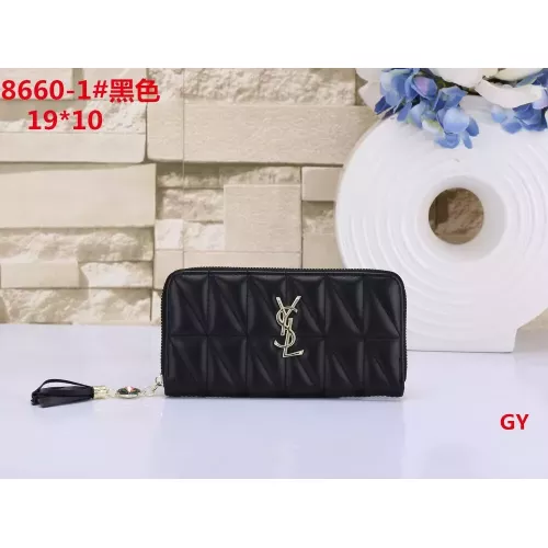 Wholesale Yves Saint Laurent YSL Wallets #1338597 $19.00 USD, Wholesale Quality Replica Yves Saint Laurent YSL Wallets