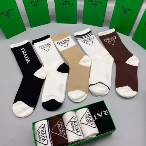 Wholesale Prada Socks #1338613 $29.00 USD, Wholesale Quality Replica Prada Socks