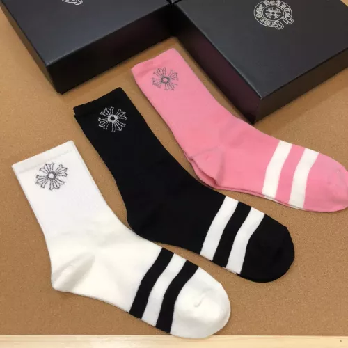 Wholesale Chrome Hearts Socks #1338622 $29.00 USD, Wholesale Quality Replica Chrome Hearts Socks