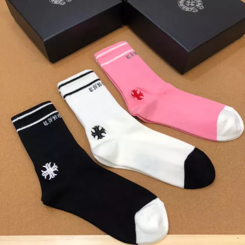 Wholesale Chrome Hearts Socks #1338623 $29.00 USD, Wholesale Quality Replica Chrome Hearts Socks
