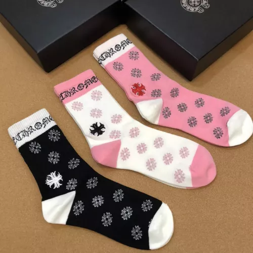Wholesale Chrome Hearts Socks #1338624 $29.00 USD, Wholesale Quality Replica Chrome Hearts Socks