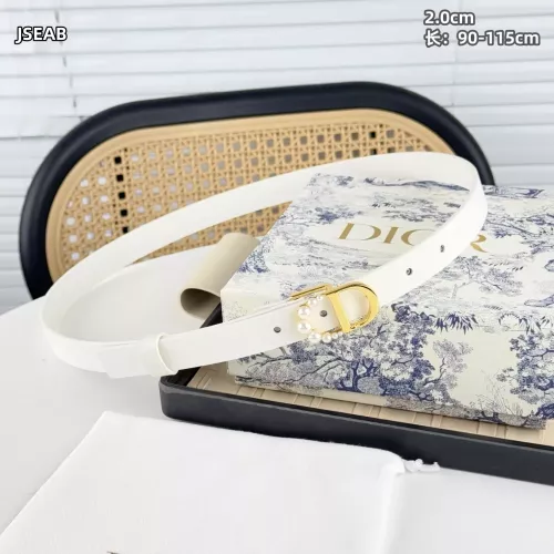 Wholesale Christian Dior AAA Quality Belts In 2.0cm For Women #1338919 $48.00 USD, Wholesale Quality Replica Christian Dior AAA Quality Belts