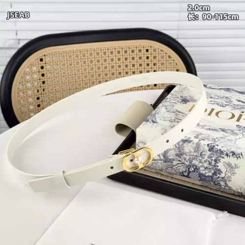 Wholesale Christian Dior AAA Quality Belts In 2.0cm For Women #1338921 $48.00 USD, Wholesale Quality Replica Christian Dior AAA Quality Belts