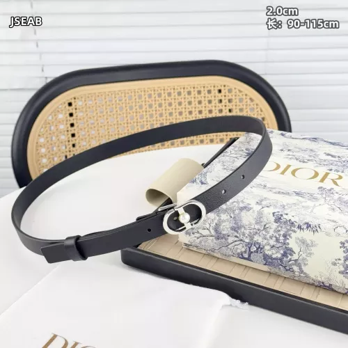 Wholesale Christian Dior AAA Quality Belts In 2.0cm For Women #1338924 $48.00 USD, Wholesale Quality Replica Christian Dior AAA Quality Belts
