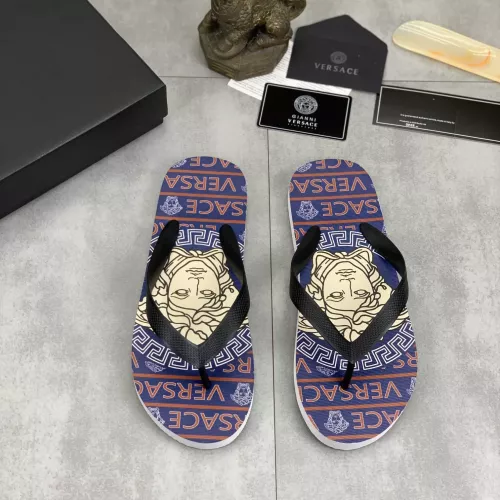 Wholesale Versace Slippers For Men #1339574 $48.00 USD, Wholesale Quality Replica Versace Slippers