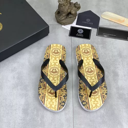 Wholesale Versace Slippers For Men #1339578 $48.00 USD, Wholesale Quality Replica Versace Slippers
