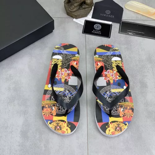Wholesale Versace Slippers For Men #1339580 $48.00 USD, Wholesale Quality Replica Versace Slippers