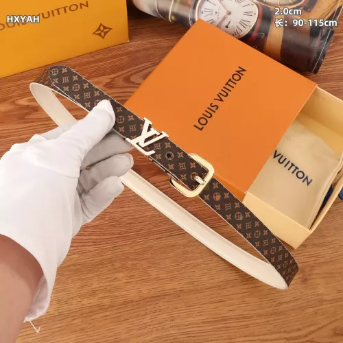 Wholesale Louis Vuitton AAA Quality Belts In 2.0cm For Women #1339583 $72.00 USD, Wholesale Quality Replica Louis Vuitton AAA Quality Belts