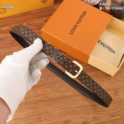 Wholesale Louis Vuitton AAA Quality Belts In 2.0cm For Women #1339585 $72.00 USD, Wholesale Quality Replica Louis Vuitton AAA Quality Belts