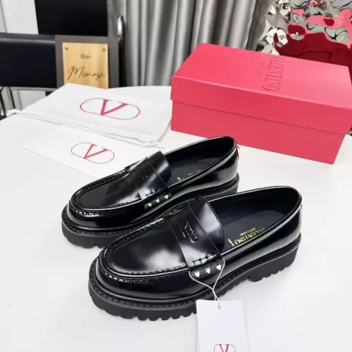 Wholesale Valentino Leather Shoes For Women #1339625 $102.00 USD, Wholesale Quality Replica Valentino Leather Shoes
