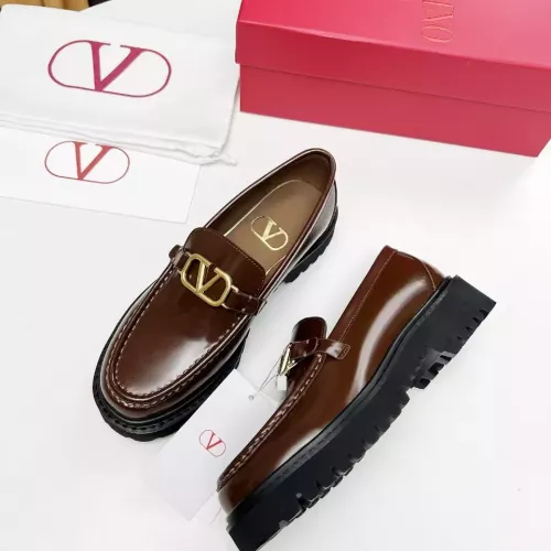Wholesale Valentino Leather Shoes For Women #1339626 $102.00 USD, Wholesale Quality Replica Valentino Leather Shoes