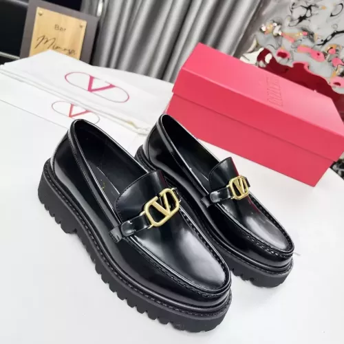 Wholesale Valentino Leather Shoes For Women #1339627 $102.00 USD, Wholesale Quality Replica Valentino Leather Shoes