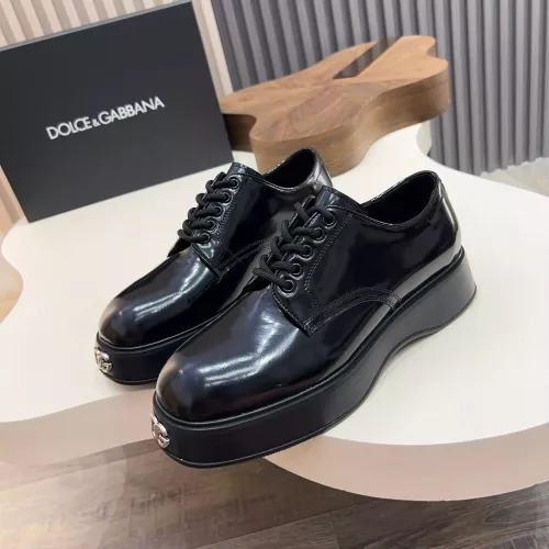 Wholesale Dolce &amp; Gabbana D&amp;G Leather Shoes For Men #1339707 $132.00 USD, Wholesale Quality Replica Dolce &amp; Gabbana D&amp;G Leather Shoes