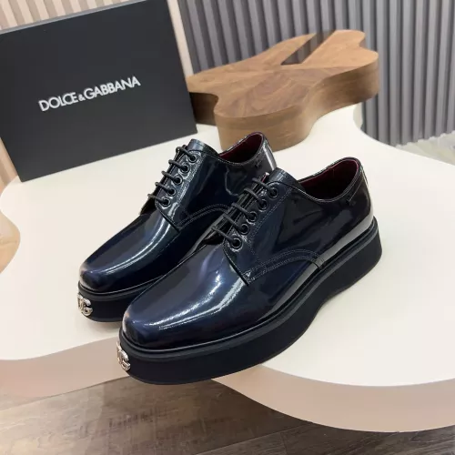 Wholesale Dolce &amp; Gabbana D&amp;G Leather Shoes For Men #1339708 $132.00 USD, Wholesale Quality Replica Dolce &amp; Gabbana D&amp;G Leather Shoes