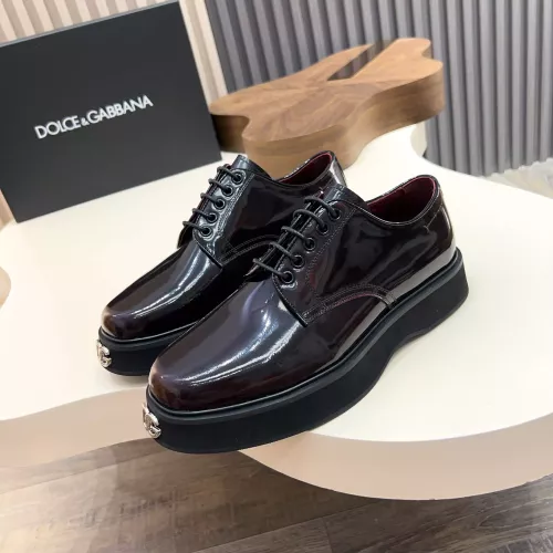 Wholesale Dolce &amp; Gabbana D&amp;G Leather Shoes For Men #1339709 $132.00 USD, Wholesale Quality Replica Dolce &amp; Gabbana D&amp;G Leather Shoes
